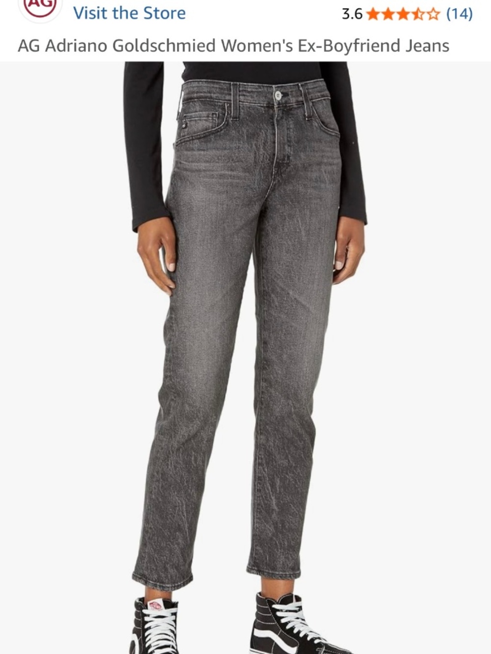 AG Ex Boyfriend Slim Slouchy New Jean 29 R